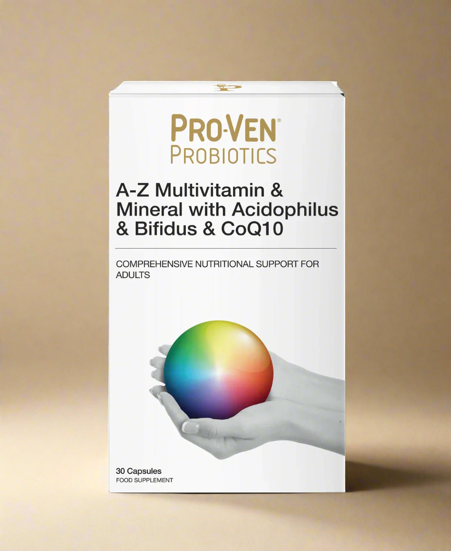 ProVen Probiotics A-Z Multivitamin and CoQ10 30 capsules pack