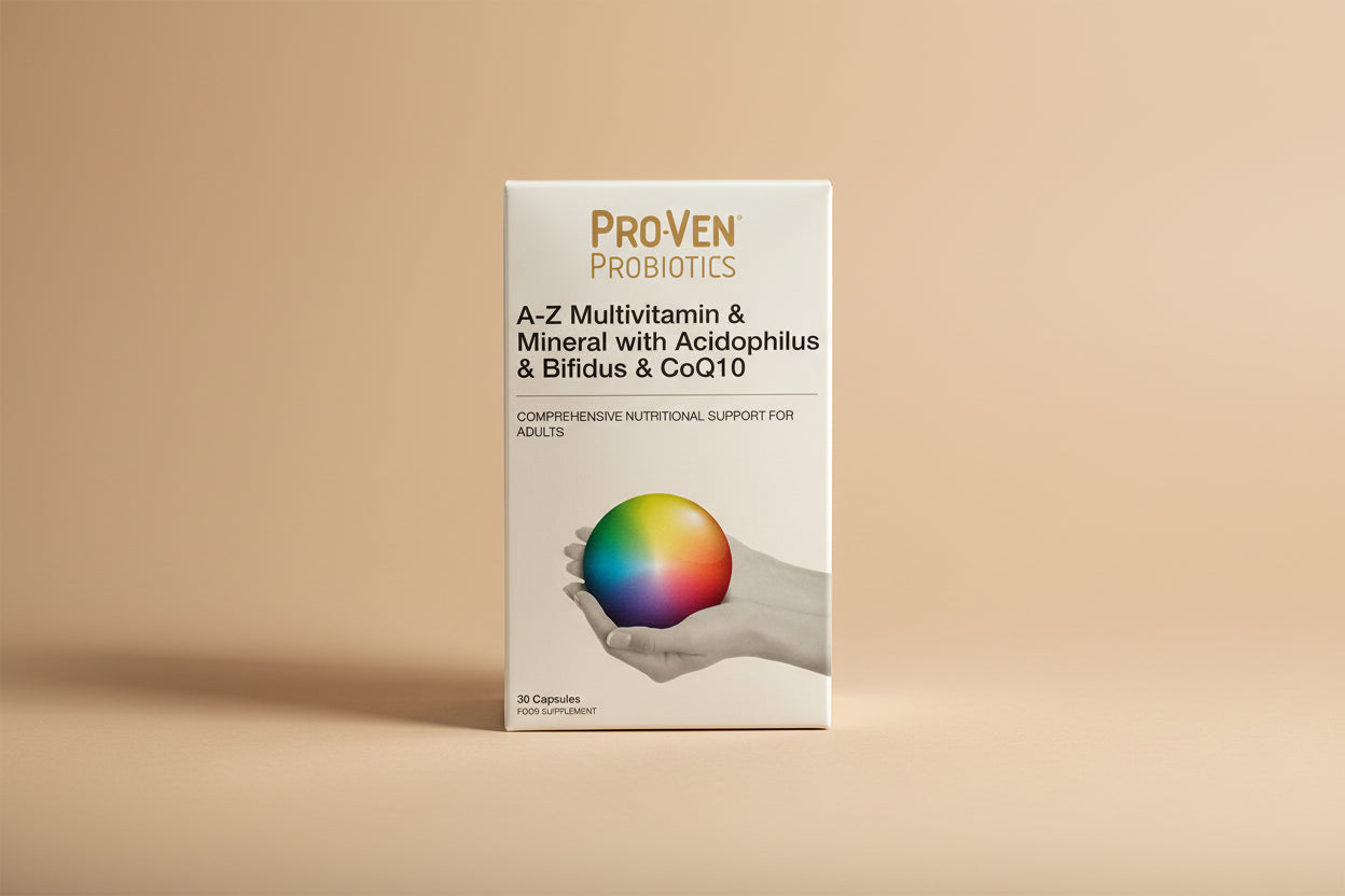 ProVen Probiotics A Z Multivitamin Mineral CoQ10 30 Capsules