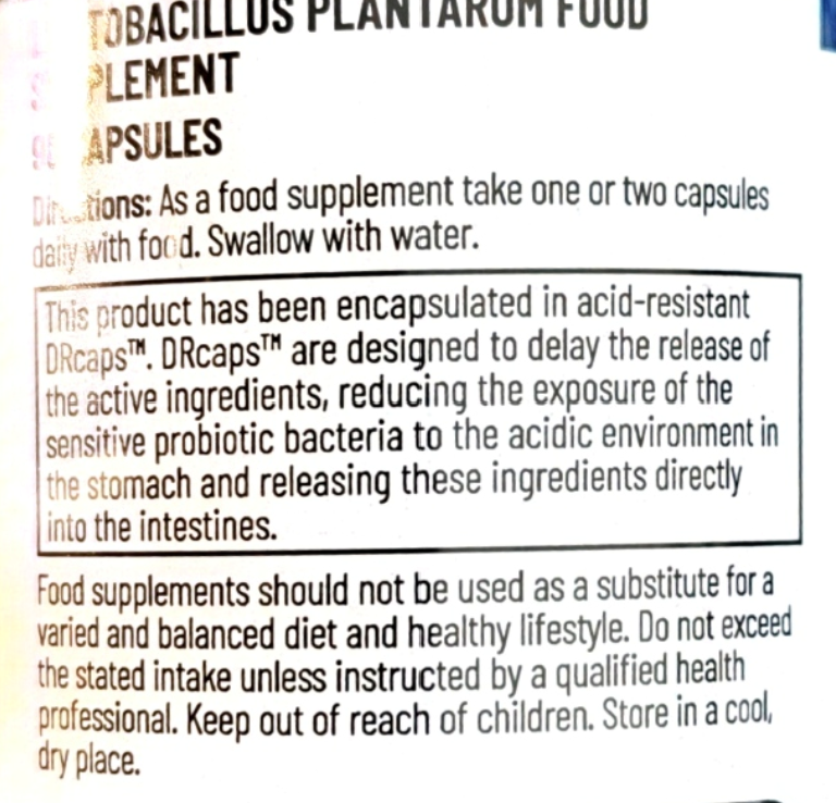 Quest L. Plantarum 90 capsules clean product image neutral background