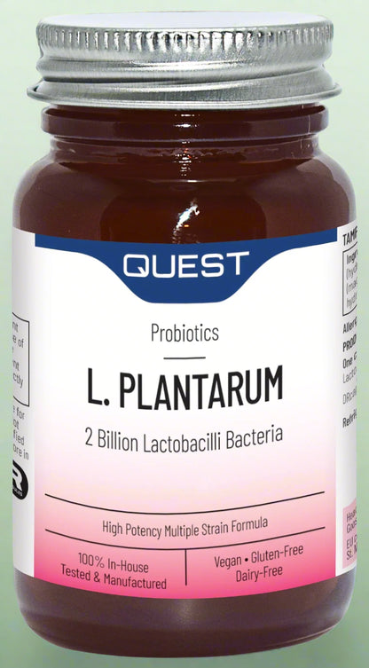 Quest L. Plantarum 90 Capsules Front Label