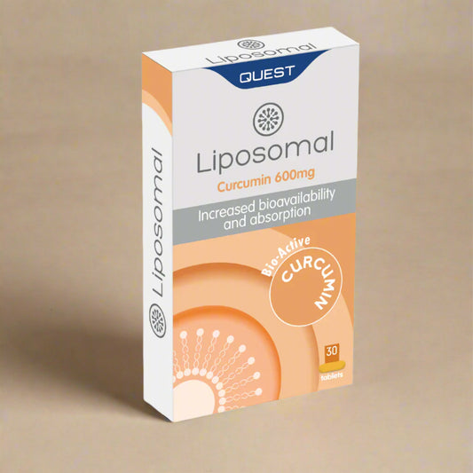 Quest Liposomal Curcumin 600mg – 30 Tablets for high bioavailability support