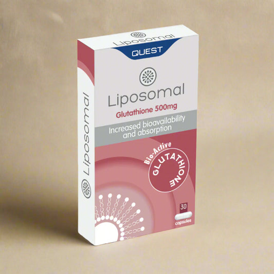 Quest Liposomal Glutathione 500mg 30 Capsules antioxidant supplement
