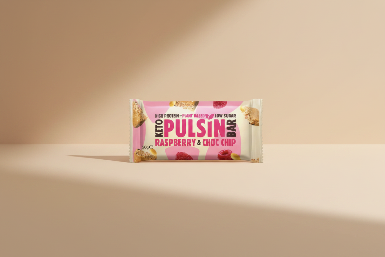 Raspberry chocolate chip protein bars