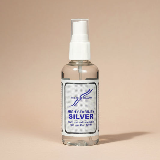 Rivers of Health Colloidal Silver 100ml Bottle