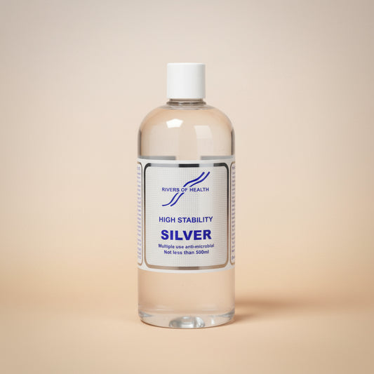 Rivers of Health Colloidal Silver Spray 500ml Bottle