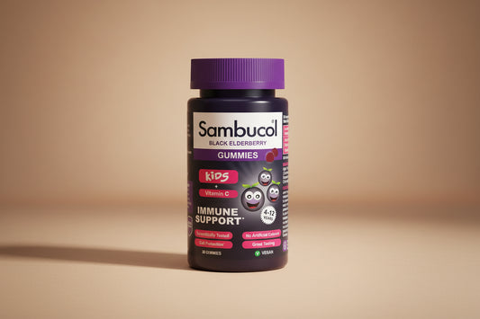 Sambucol Elderberry Gummies for Kids 30 Gummies Bottle