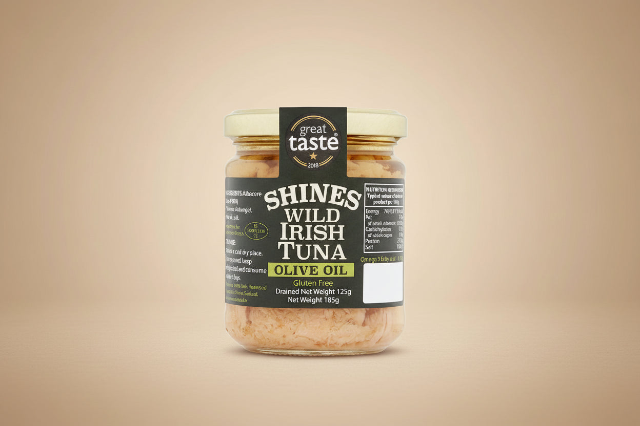 Shines of Killybegs Irish Tuna in Olive Oil Jar