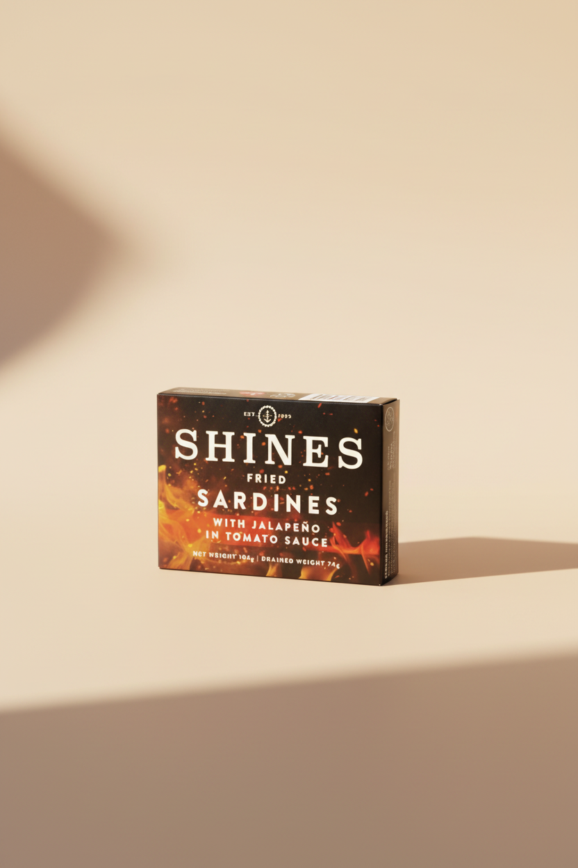 Shines of Killybegs Wild Sardines with Jalapeño in Tomato Sauce 106g