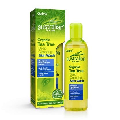 Australian Tea Tree skinwash original product packaging