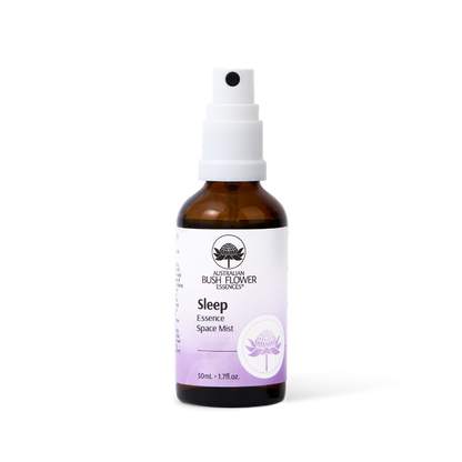 Australian Bush Flower Sleep Essence Space Mist – 50ml manufacturer packaging photograph