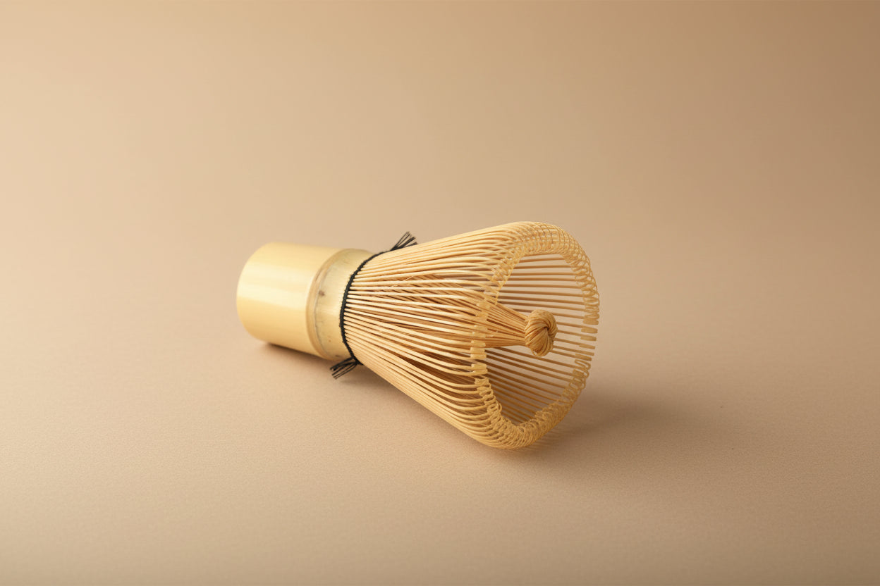 Solaris bamboo matcha whisk traditional chasen