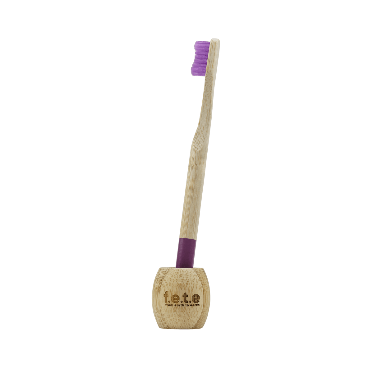 FETE Bamboo stand shown with illustrative brush sold separately