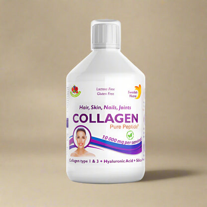 Swedish Nutra Collagen 10,000mg Liquid 500ml bottle front view
