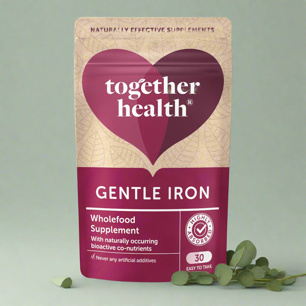 Together Health Gentle Iron Complex 30 Capsules Front Bottle