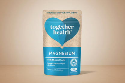 Together Health OceanPure Magnesium 30 Capsules front packaging.