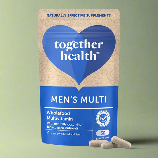 Together Health Men’s Multi Vit 30 Capsules Front Label