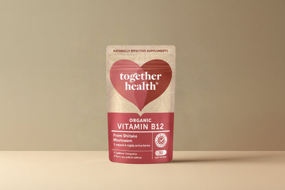 Together Health Mushroom B12 30 Capsules Front Label