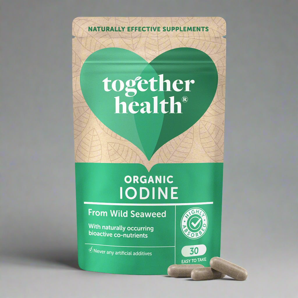 Together Health Seaweed Iodine 30 Capsules Front Label