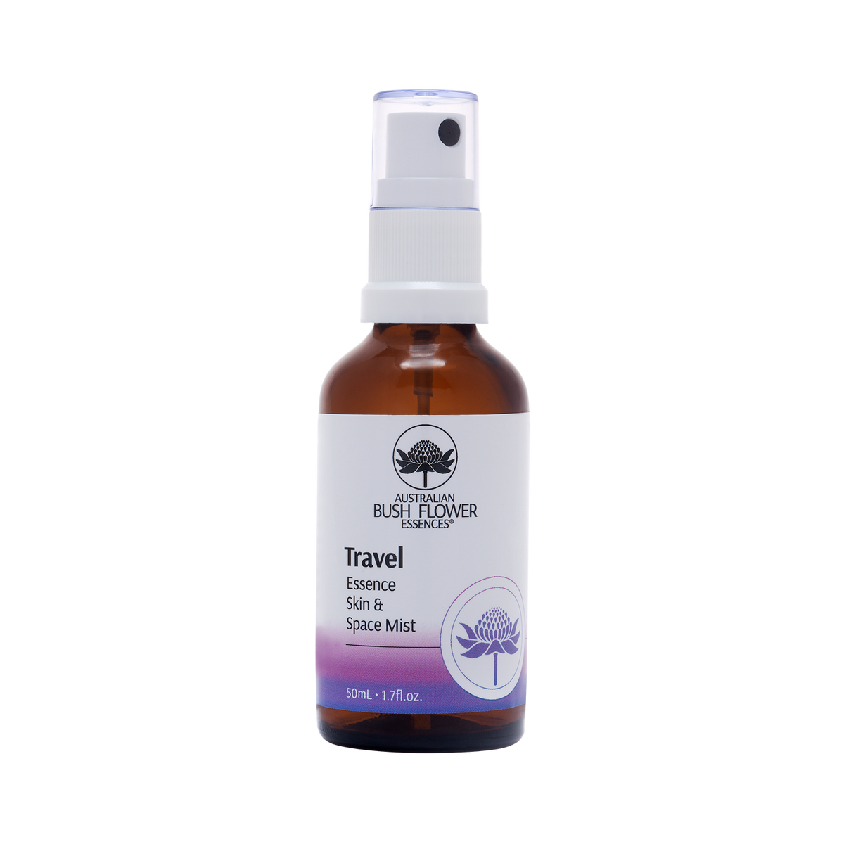 Australian Bush Flower Travel Organic Space Mist – 50ml — original manufacturer packaging