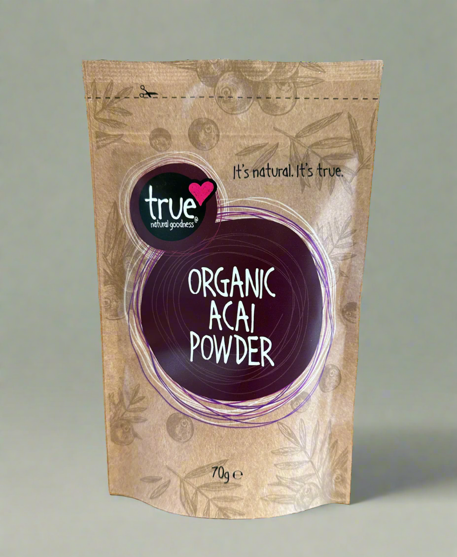 True Natural Goodness Organic Acai Powder 70g Front Label