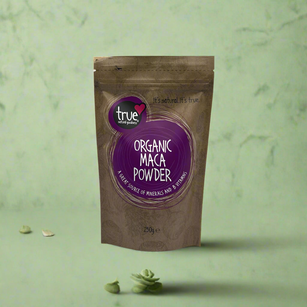 True Natural Goodness Organic Maca Powder 250g Front Label