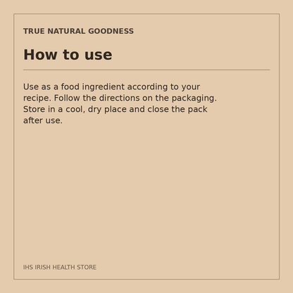 True Natural Goodness Beetroot Powder – 250g: how to use