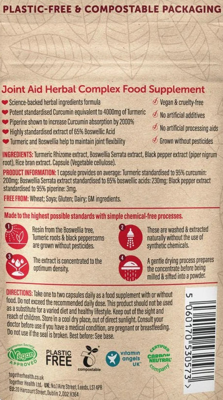 Turmeric and Boswellia Capsule Supplement