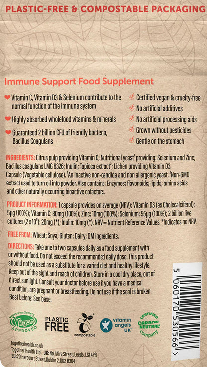 Vegan Whole Food Supplement Capsules