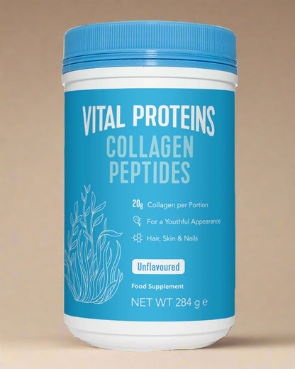 Front view of Vital Proteins Collagen Peptides – 284g container