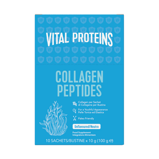 Box of Vital Proteins Collagen Peptides Stick Packs – 10 x 10g