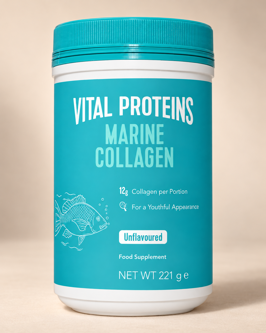 Vital Proteins Marine Collagen Unflavoured 221g – pack front