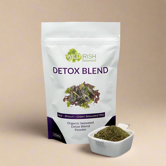 Wild Irish Sea Veg Detox Blend Organic Seaweed Powder 225g Front