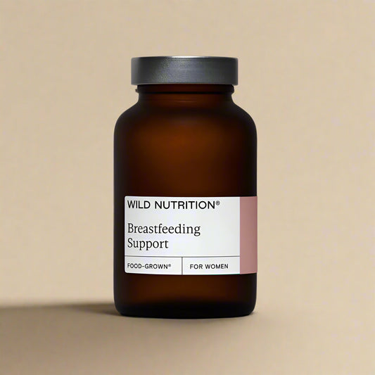 Wild Nutrition Breast-Feeding Support 90 Capsules Front Bottle