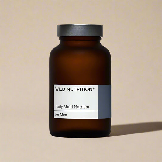 Wild Nutrition Daily Multi Nutrient for Men Front Label 60 Capsules