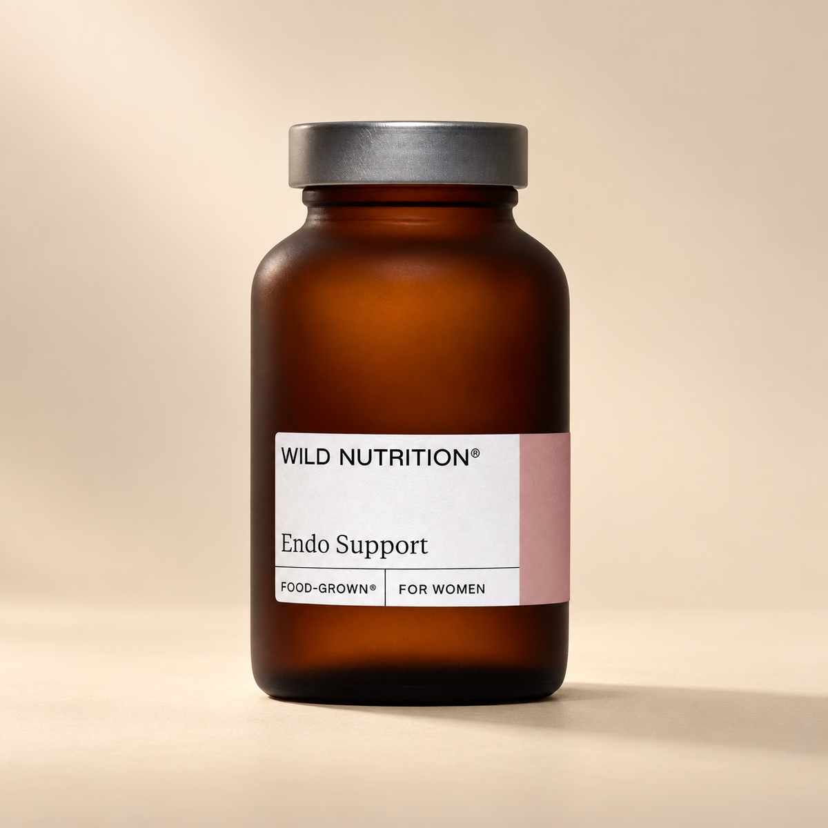 Wild Nutrition Endo Support 60 capsules – bottle packaging