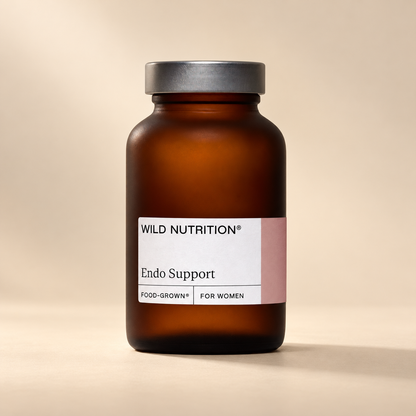 Wild Nutrition Endo Support 60 capsules – bottle packaging