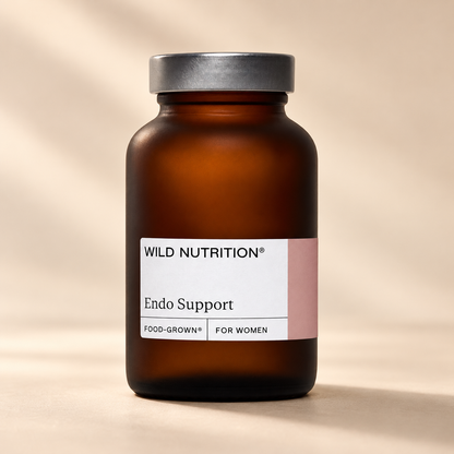 Wild Nutrition Endo Support 60 capsules – front label detail