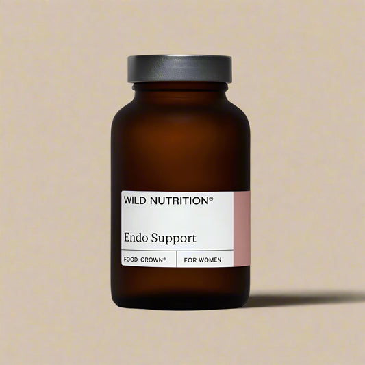 Wild Nutrition Endo Support 90 Capsules Front Label