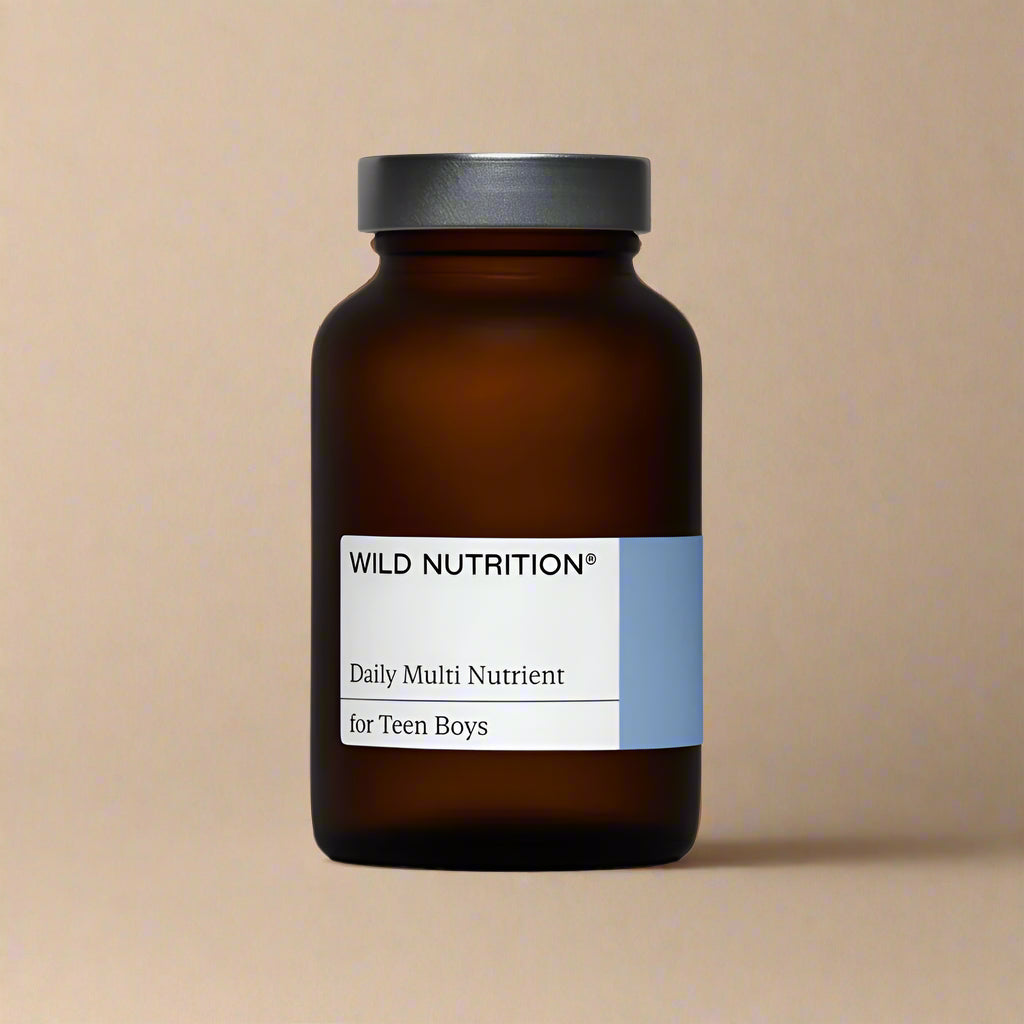 Wild Nutrition Daily Multi Nutrient Teen Boys 60 Capsules Front