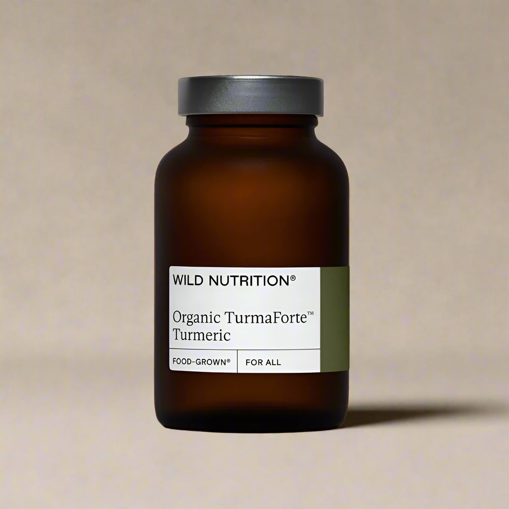 Wild Nutrition Turmaforte Turmeric 60 Capsules Front Label