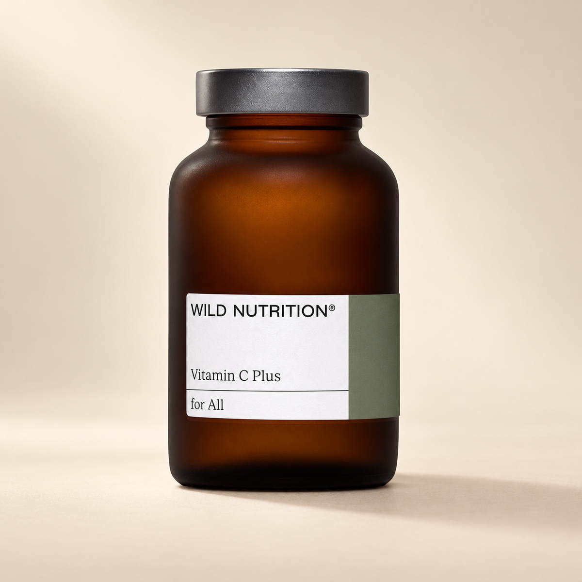 Wild Nutrition Vitamin C Plus 60 capsules – bottle and front label