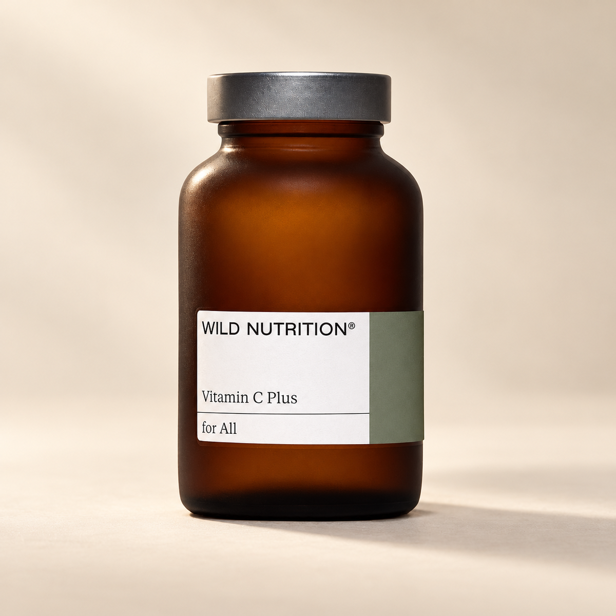 Wild Nutrition Vitamin C Plus 60 capsules – bottle and front label
