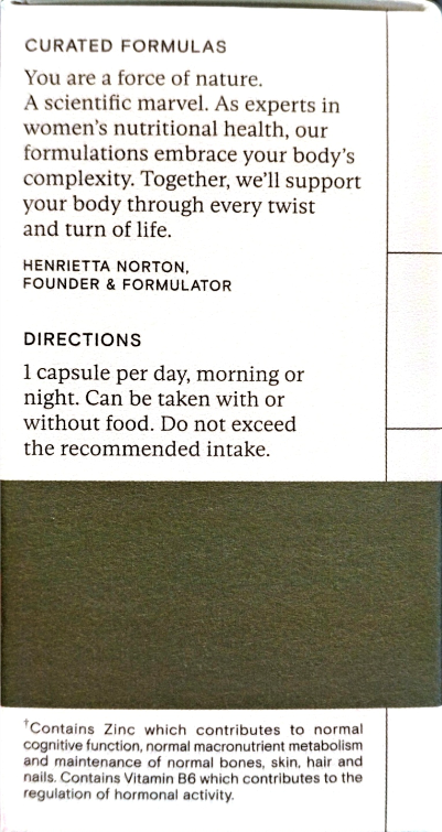Wild Nutrition Zinc Plus 30 Capsules clean product image neutral background