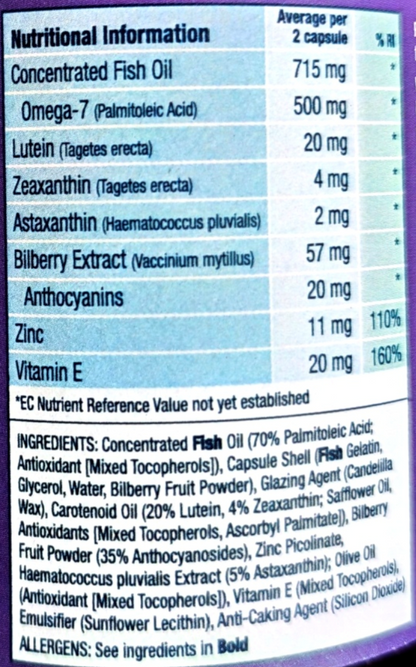Wiley’s Finest Bold Vision Proactive 60 Capsules supplement product packaging