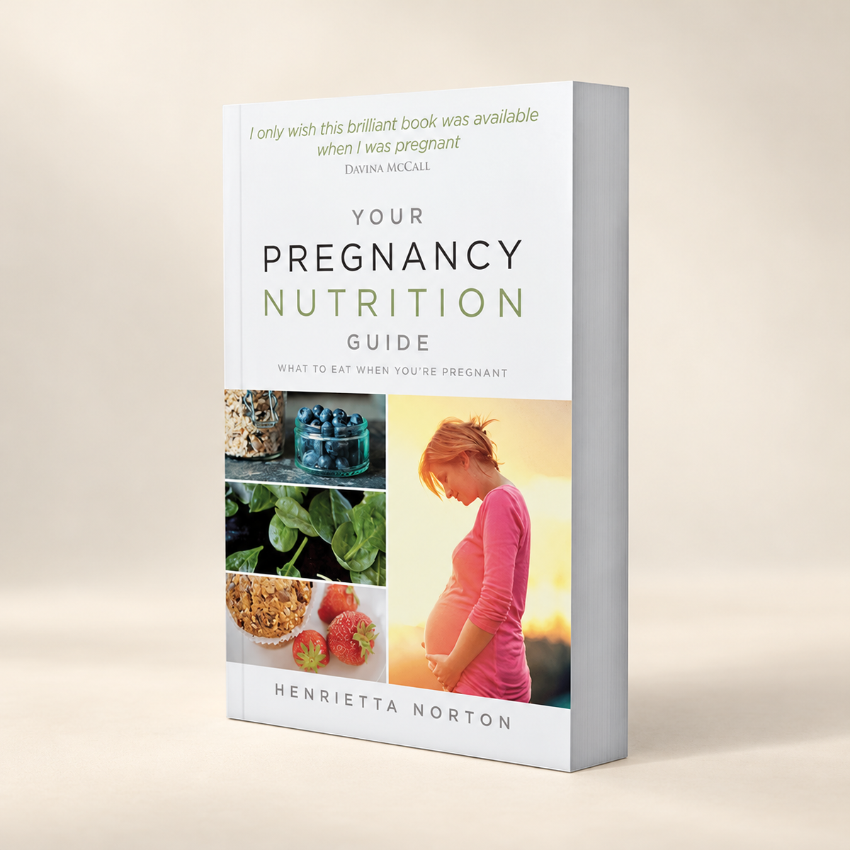 Your Pregnancy Nutrition Guide by Henrietta Norton – paperback front cover