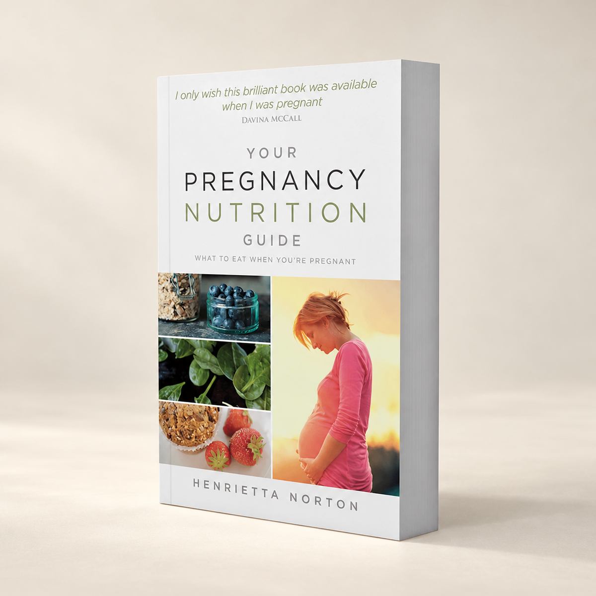 Your Pregnancy Nutrition Guide by Henrietta Norton – paperback front cover